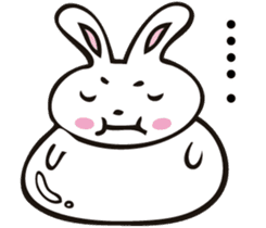 Sumo Rabbit sticker #4751298