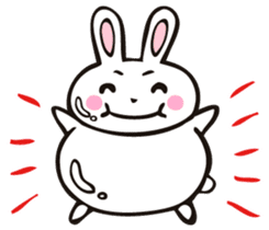 Sumo Rabbit sticker #4751299
