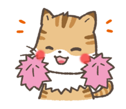 mild-Tabby sticker #4751746
