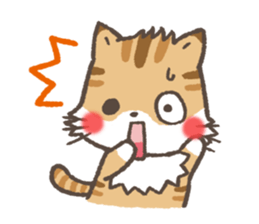 mild-Tabby sticker #4751756