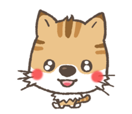 mild-Tabby sticker #4751766