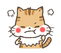mild-Tabby sticker #4751780