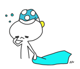 not cat , but rabbit . sticker #4752213