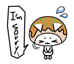 Japanese cat of takoyaki sticker #4752393