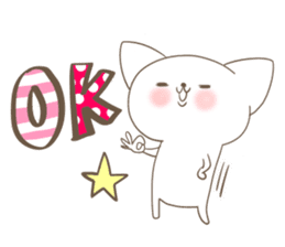 Your reply basic set (cat) sticker #4752547