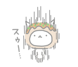 Cat takoyaki sticker #4752761