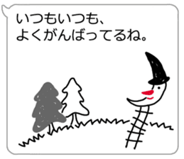 Magic of happy words sticker #4753681