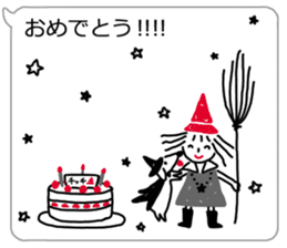 Magic of happy words sticker #4753684