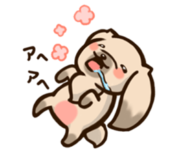 Every day Pekingese sticker #4753987