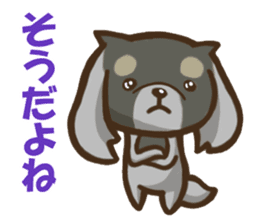 Every day Pekingese sticker #4754014