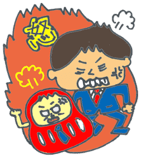 Matsudon & Mr.DARUMA sticker #4754187
