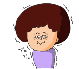 Afro Hair sticker #4754369