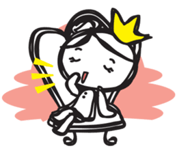 minigirl cute sticker #4754545