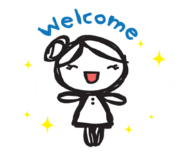 minigirl cute sticker #4754546