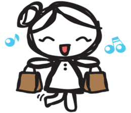 minigirl cute sticker #4754547