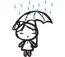 minigirl cute sticker #4754551