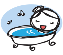 minigirl cute sticker #4754552