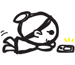 minigirl cute sticker #4754554