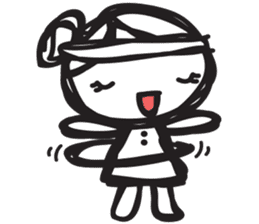 minigirl cute sticker #4754560