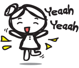 minigirl cute sticker #4754567