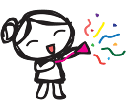 minigirl cute sticker #4754571