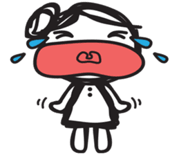 minigirl cute sticker #4754578