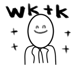 White guyno1 sticker #4755198