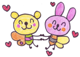 Usakumamushi4 sticker #4755315