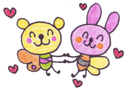 Usakumamushi4 sticker #4755315