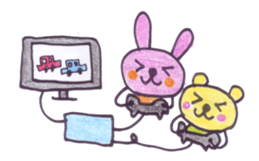 Usakumamushi4 sticker #4755323