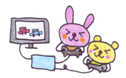 Usakumamushi4 sticker #4755323