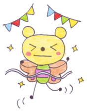 Usakumamushi4 sticker #4755343