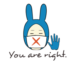 The Blue Guy [ENG] sticker #4755344