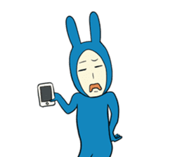The Blue Guy [ENG] sticker #4755356