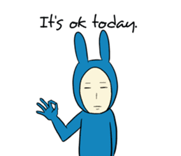 The Blue Guy [ENG] sticker #4755360