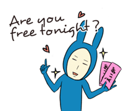 The Blue Guy [ENG] sticker #4755361