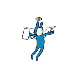 The Blue Guy [ENG] sticker #4755376