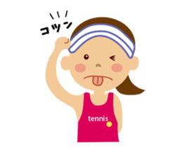 Tennis girls 2nd sticker #4755477