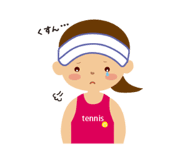 Tennis girls 2nd sticker #4755478