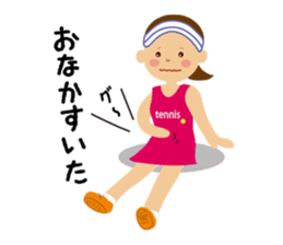 Tennis girls 2nd sticker #4755495