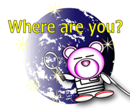 Deco bear (English) sticker #4755521