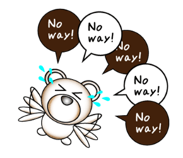 Deco bear (English) sticker #4755526