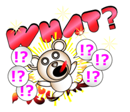 Deco bear (English) sticker #4755528