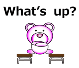 Deco bear (English) sticker #4755533