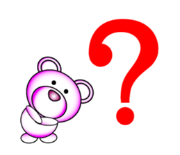 Deco bear (English) sticker #4755537