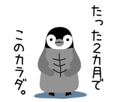 Selfish penguin 1 sticker #4755558
