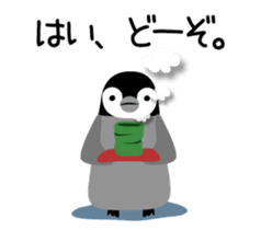 Selfish penguin 1 sticker #4755570