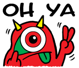 RED EYE (NEWGO  Design) sticker #4756370