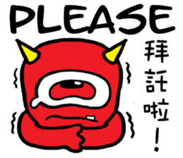 RED EYE (NEWGO  Design) sticker #4756374