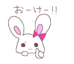 Rabbit idol  ONO-chan sticker #4756385